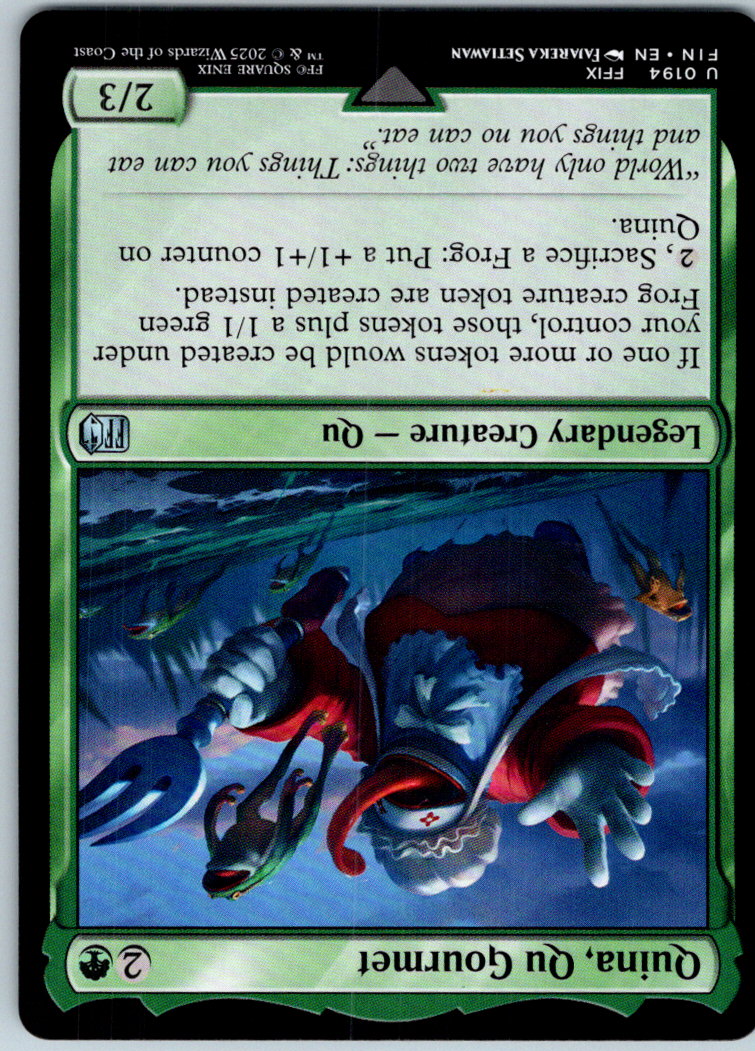 Quina, Qu Gourmet 194 Uncommon FINAL FANTASY Magic: The Gathering Near Mint