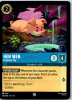 Hen Wen - Prophetic Pig 138/204 Common Whispers in the Well Lorcana Near Mint