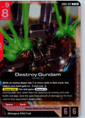 Destroy Gundam GD05-037 R Freedom Ascension Gundam Holo Near Mint