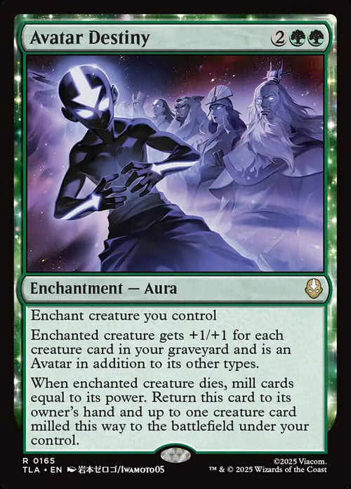Avatar Destiny 165 Rare Avatar: The Last Airbender Magic: The Gathering NM