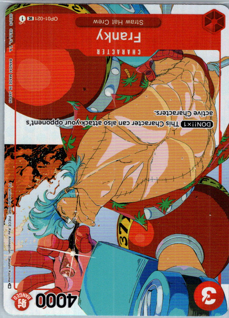 Franky (Gift Collection 2023) OP01-021 One Piece Promo One Piece Foil NM