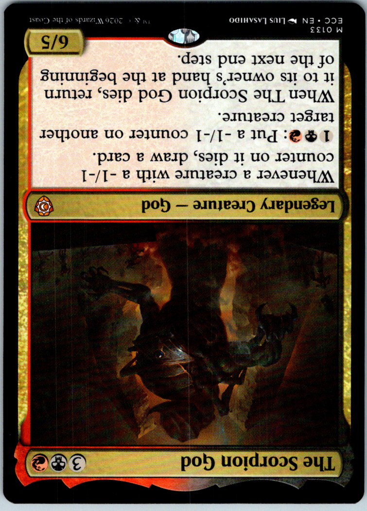 The Scorpion God 133 Mythic Commander: Lorwyn Eclipsed Magic: The Gathering NM