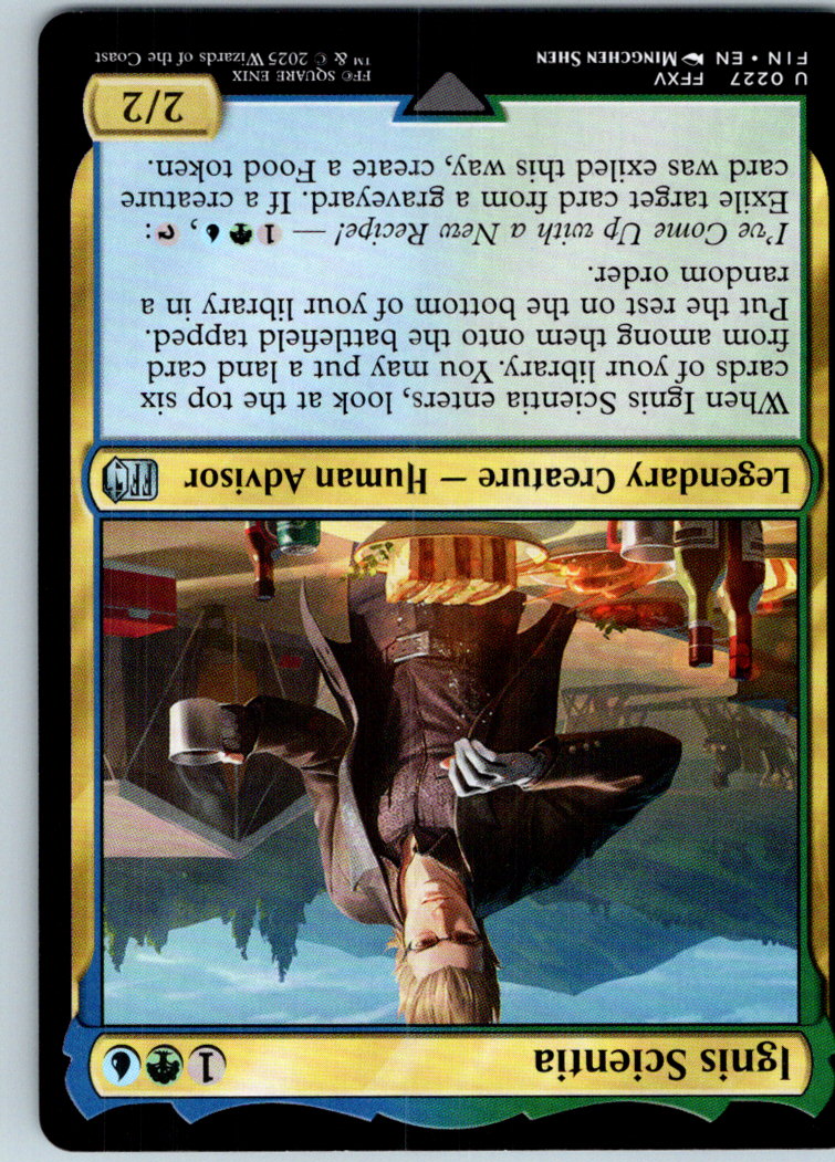 Ignis Scientia 227 Uncommon FINAL FANTASY Magic: The Gathering Near Mint
