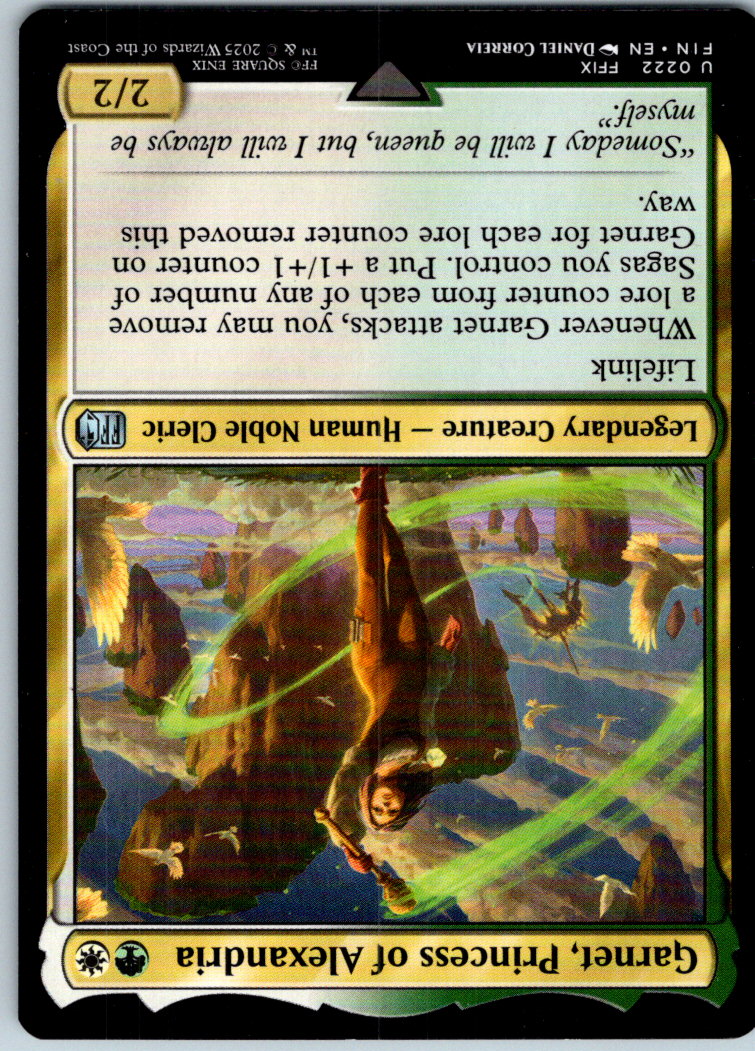 Garnet, Princess of Alexandria 222 FINAL FANTASY Magic: The Gathering NM