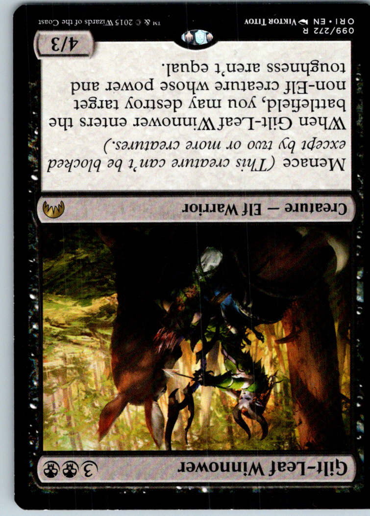 Gilt-Leaf Winnower 99 Rare Magic Origins Magic: The Gathering Near Mint