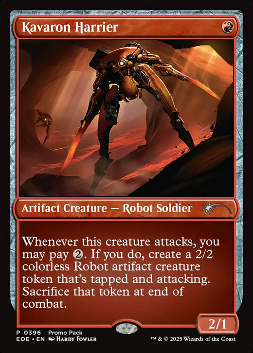 Kavaron Harrier 396 Promo Promo Pack: Edge of Eternities Magic: The Gathering NM