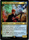 The Wandering Minstrel 249 Rare FINAL FANTASY Magic: The Gathering Near Mint