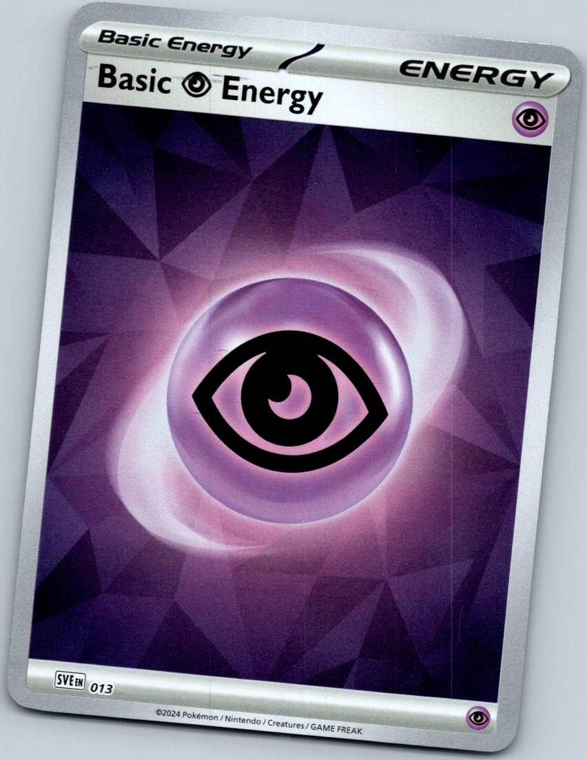 Basic Psychic Energy 013 Scarlet & Violet Energies Pokemon Near Mint foil