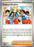 Paldean Student 085/091 Common Paldean Fates Pokemon Near Mint