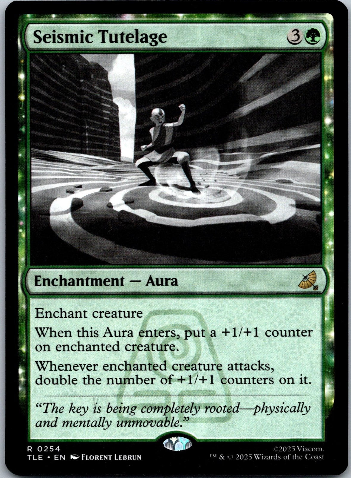 Seismic Tutelage 254 Avatar: The Last Airbender Magic: The Gathering NM