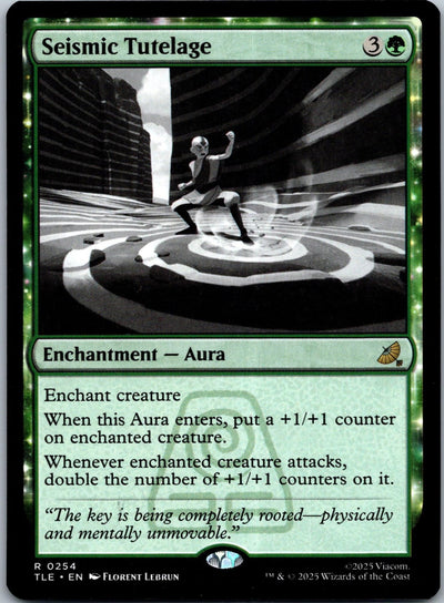 Seismic Tutelage 254 Avatar: The Last Airbender Magic: The Gathering NM
