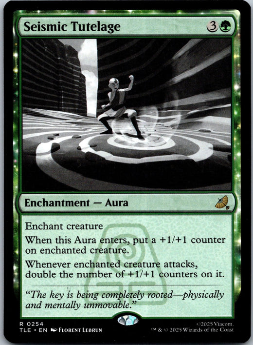 Seismic Tutelage 254 Avatar: The Last Airbender Magic: The Gathering NM
