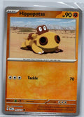 Hippopotas 052/131 Common Prismatic Evolutions Pokemon Near Mint  masterball