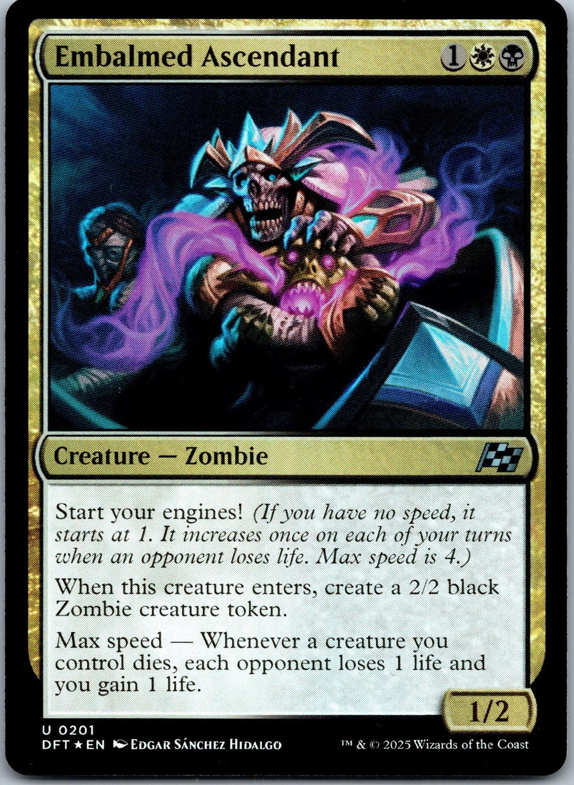 Embalmed Ascendant 201 Uncommon Aetherdrift Magic: The Gathering Near Mint