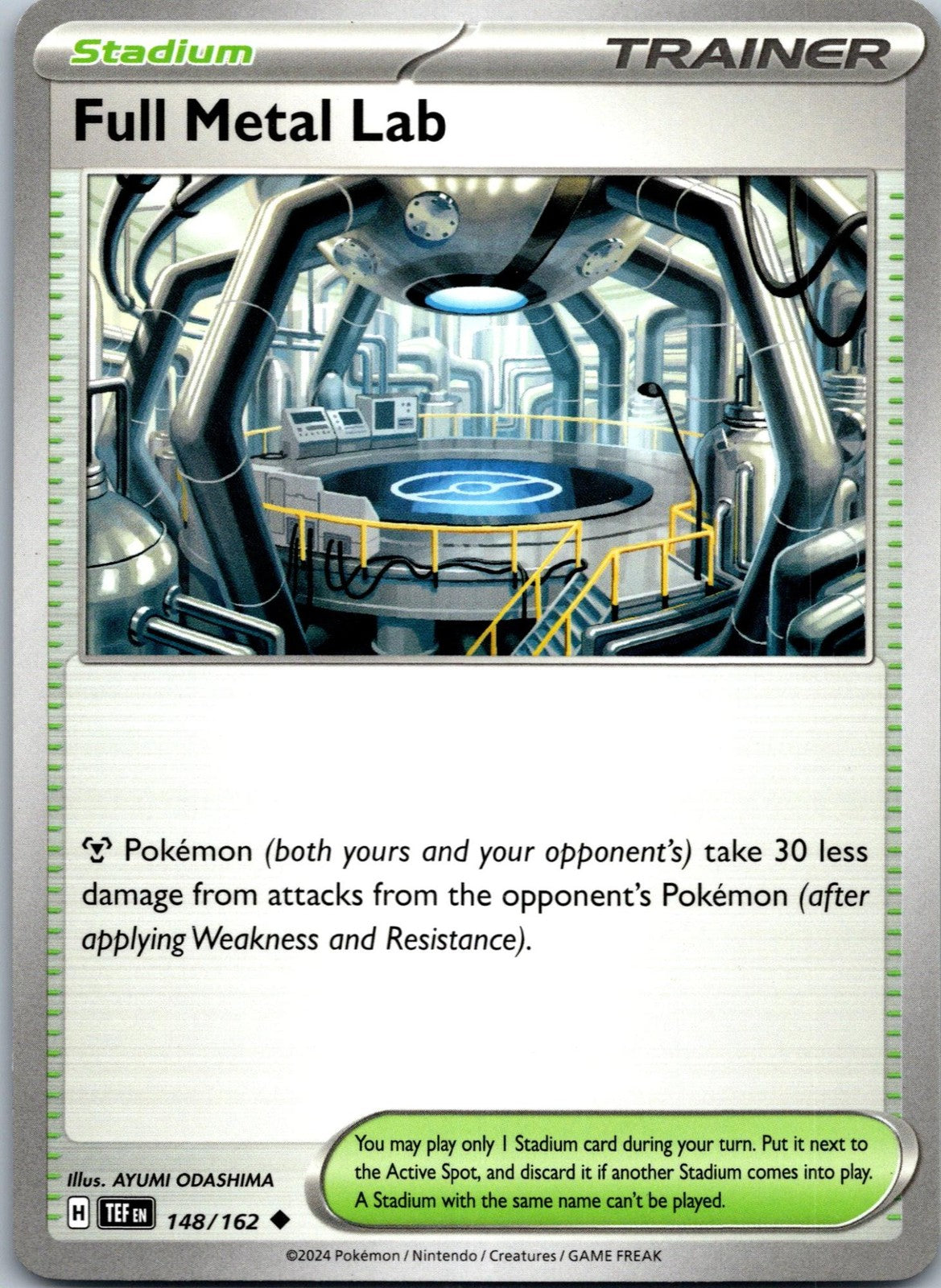 Full Metal Lab 148/162 Uncommon Temporal Forces Pokemon Near Mint