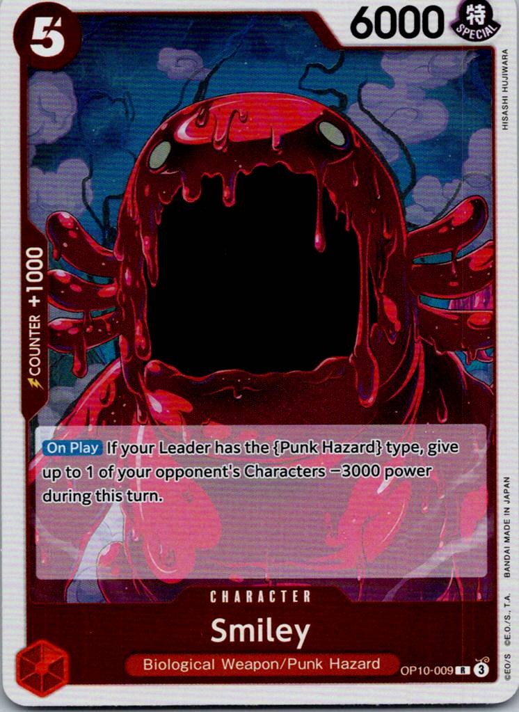 Smiley OP10-009 Rare Royal Blood One Piece Near Mint