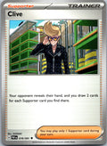 Clive 078/091 Uncommon Paldean Fates Pokemon Near Mint