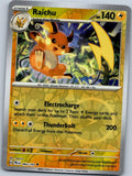 Raichu 064/193 Reverse Paldea Evolved Pokemon Near Mint