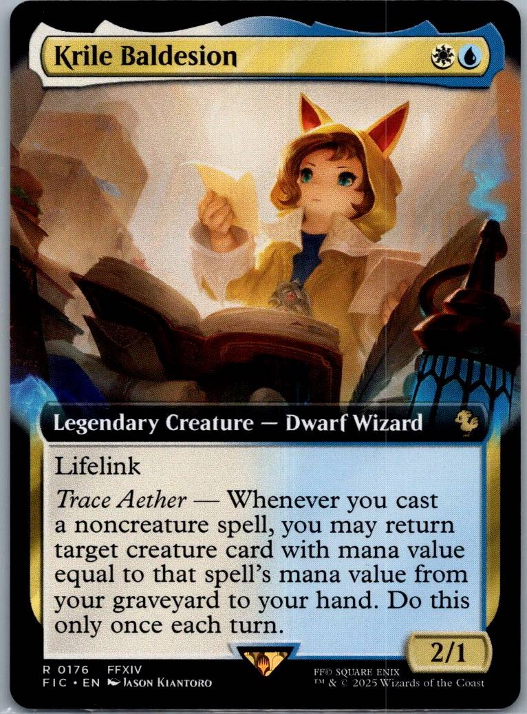 Krile Baldesion (Extended Art) 176 FINAL FANTASY Magic: The Gathering NM