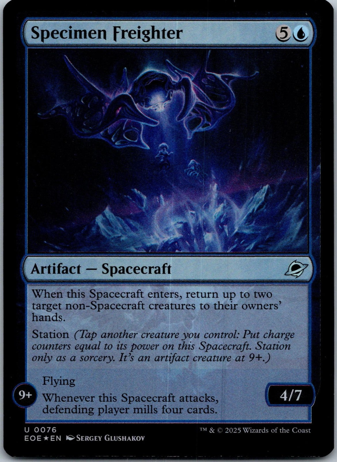 Specimen Freighter 76 Uncommon Edge of Eternities Magic: The Gathering NM | HOKO