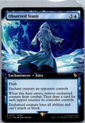Observed Stasis (Extended Art) Commander: FINAL FANTASY Magic: The Gathering NM