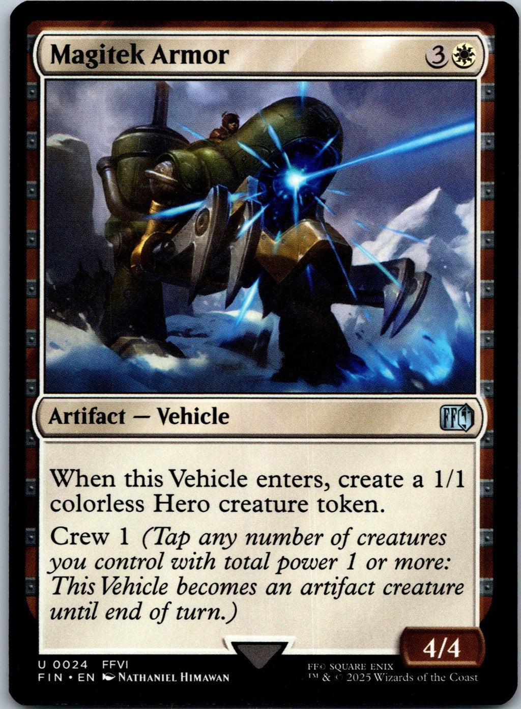 Magitek Armor 24 Uncommon Final Fantasy Magic: The Gathering Near Mint | HOKO