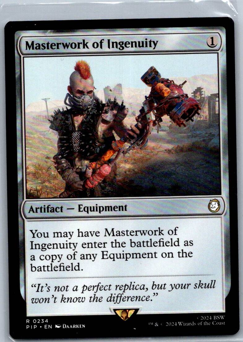 Masterwork of Ingenuity 234 Universes Beyond: Fallout Magic: The Gathering NM