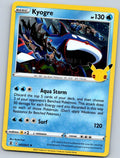 Kyogre 003/025 Rare Celebrations Pokemon Near Mint