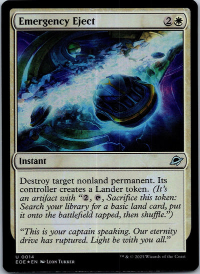 Emergency Eject 14 Uncommon Edge of Eternities Magic: The Gathering NM | HOKO