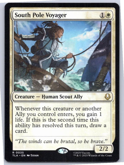 South Pole Voyager 35 Rare Avatar: The Last Airbender Magic: The Gathering NM