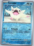 Cetoddle 053/193 Common Paldea Evolved Pokemon Reverse Holo Near Mint