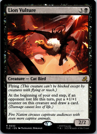 Lion Vulture 232 Avatar: The Last Airbender Magic: The Gathering NM