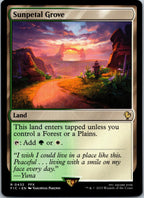Sunpetal Grove Commander: Final Fantasy Magic: The Gathering Near Mint | HOKO