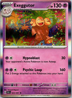 Exeggutor 024/091 Rare Paldean Fates Pokemon Near Mint
