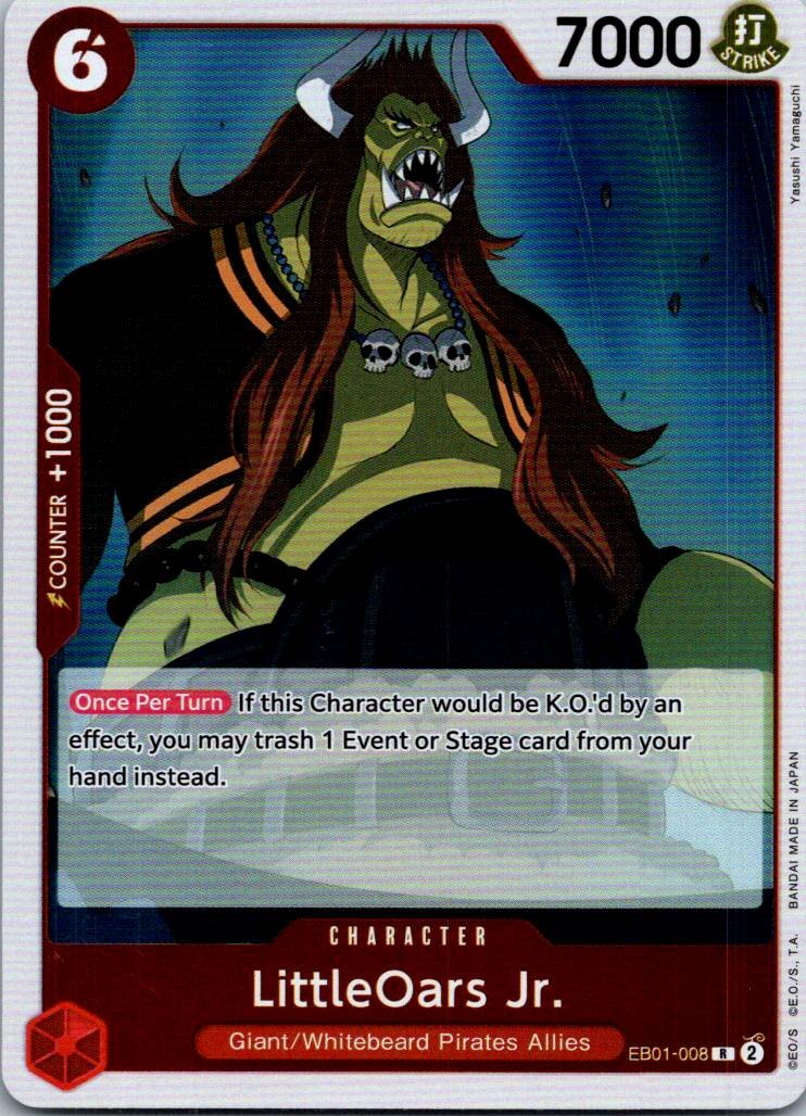 LittleOars Jr. EB01-008 Rare Extra Booster: Memorial Collection One Piece NM