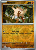 Mankey 098/191 Common Surging Sparks Pokemon Near Mint
