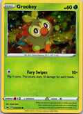 Grookey 010/202 holo Sword & Shield Pokemon Near Mint