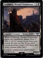 Gothmog, Morgul Lieutenant: The Lord of the Rings: Magic: The Gathering NM