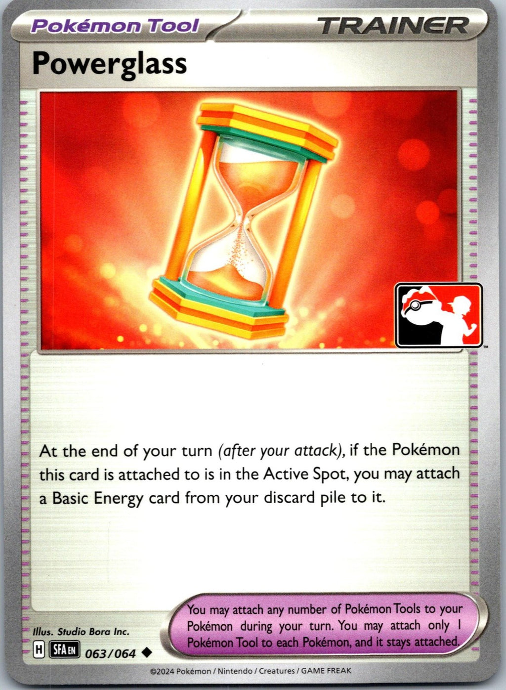 Powerglass 063/064 Uncommon Shrouded Fable Pokemon Near Mint