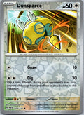 Dunsparce 079/131 Common Prismatic Evolutions Pokemon Near Mint