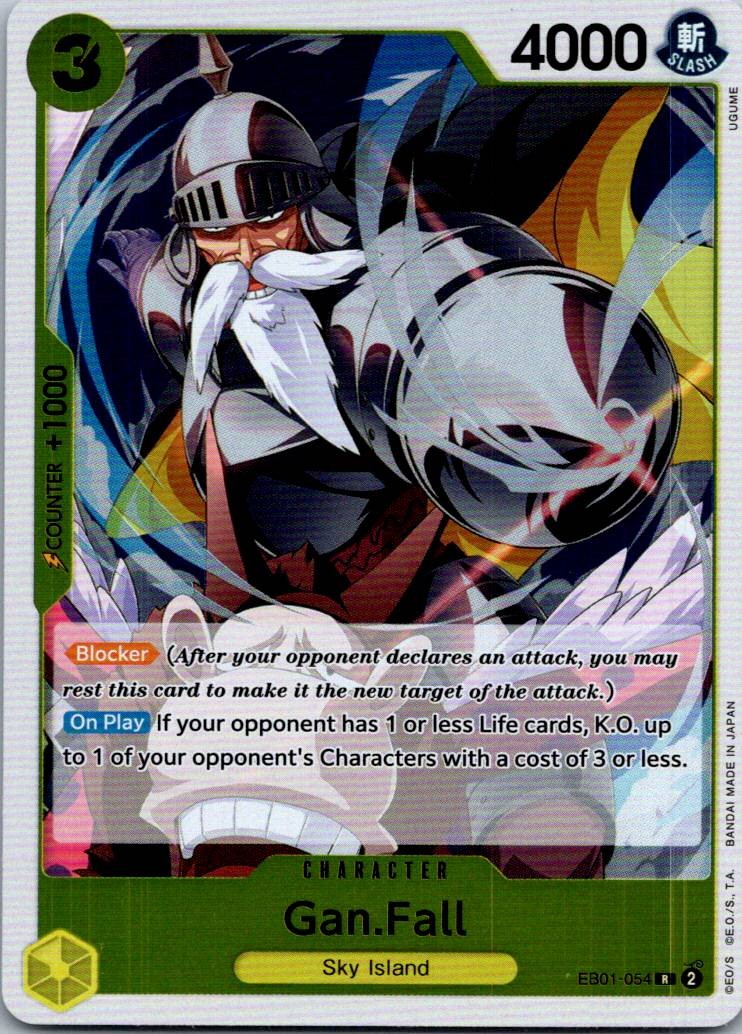 Gan.Fall EB01-054 Rare Extra Booster: Memorial Collection One Piece NM | HOKO