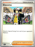 Giacomo 182/193 Uncommon Paldea Evolved Pokemon Near Mint