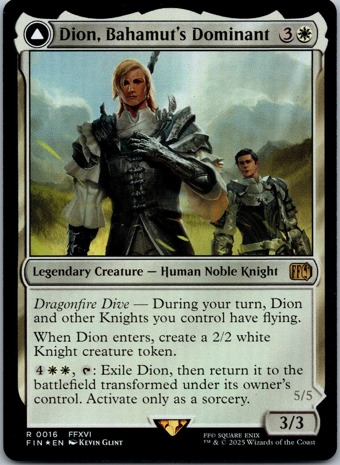 Dion, Bahamut's Dominant 16 Rare Prerelease Cards Magic: The Gathering NM | HOKO