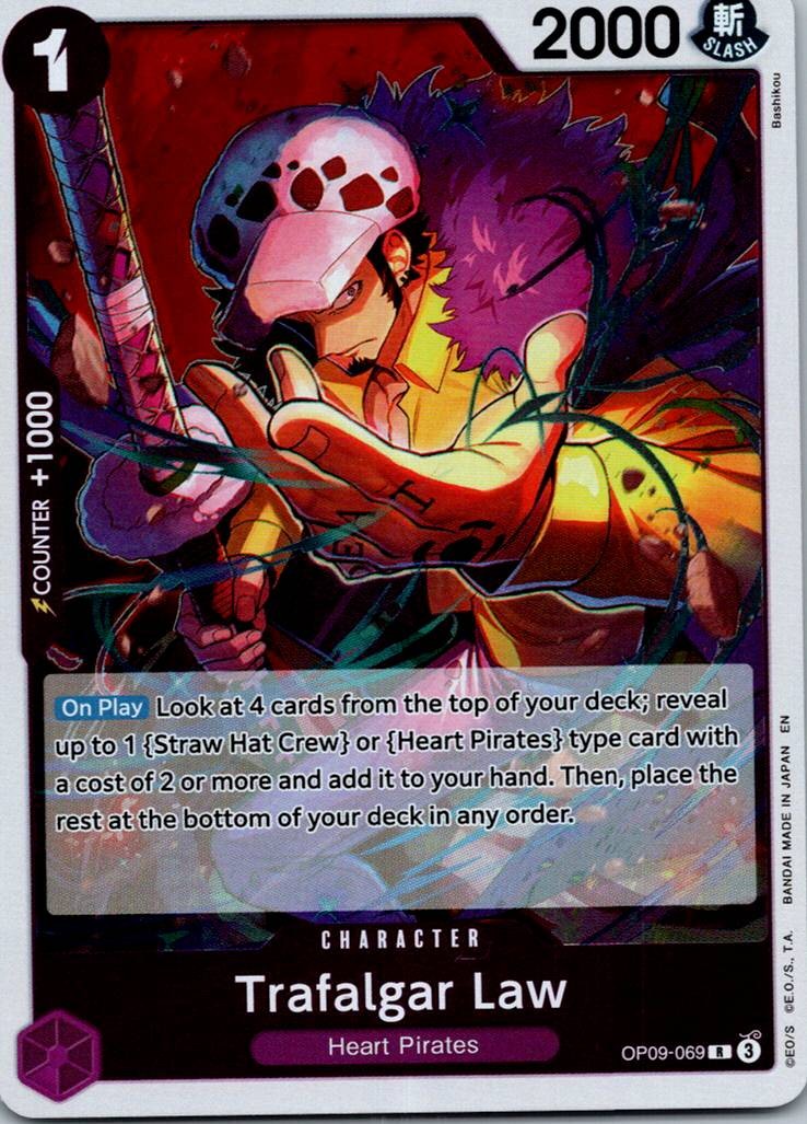 Trafalgar Law - OP09-069 Premium Booster -The Best- Vol. 2 One Piece NM