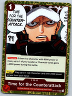 Time for the Counterattack OP14-018 Rare The Azure Sea's Seven One Piece NM