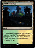 Fortified Village 262 Commander: Murders at Karlov Manor Magic: The Gathering NM