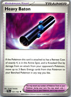 Heavy Baton 151/162 Uncommon Temporal Forces Pokemon Near Mint