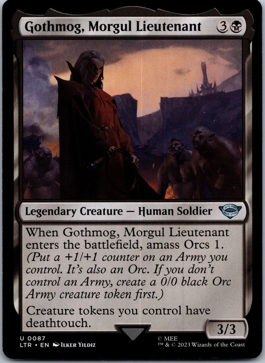 Gothmog, Morgul LieutenantThe Lord of the Rings: Magic: The Gathering NM