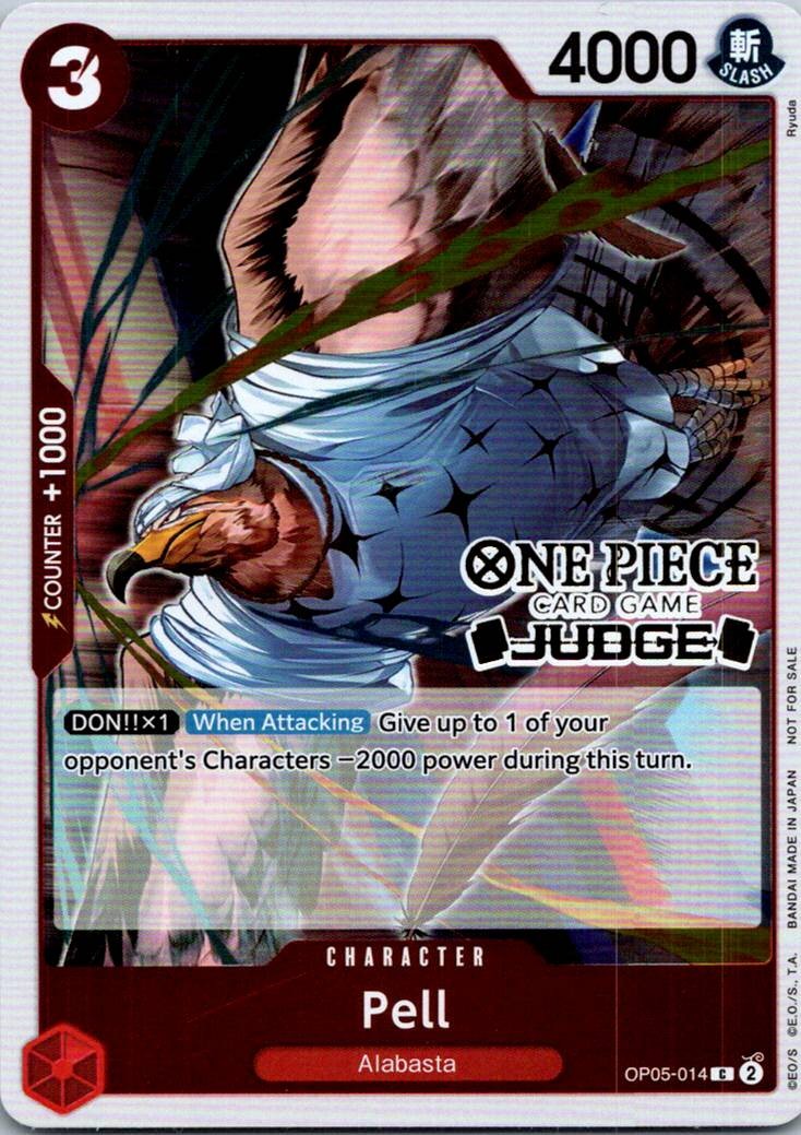 Pell (Judge Pack Vol. 3) OP05-014 Common One Piece Promotion Cards One Piece NM