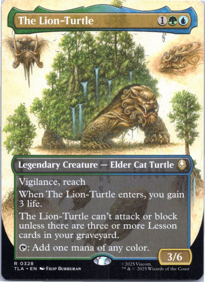The Lion-Turtle (Borderless) Avatar: The Last Airbender Magic: The Gathering NM